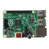 Raspberry Pi Model B+ Mainboard (GPIO polig, MicroSD Speicherkartenslot, HDMI, 4x USB 2.0)