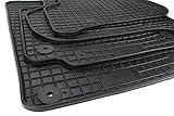 VW Golf PLUS / Cross Gummimatten 4-teilig schwarz Baujahr: ab 2005 alle