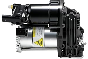 AIRSUSFAT 37206859714 E70 Air Compressor Pump Air Suspension Compatible with BMW E70 X5 X6 E71 2006-2014 37226785506 37226775479 37206799419