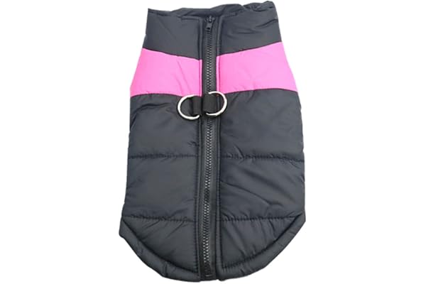 Idepet Manteau d'hiver pour Chien Vêtements Imperméables pour Petit Moyen Grand Chien Chat Taille S L L XL XXL 3XL 4XL 5XL