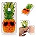 Produktbild Soft TPU Neu Huawei P10 Lite(2017)Hülle Durchsichtig Transparent Tasche Für 5,2-Zoll Huawei P10 Lite(2017) Hülle Silikon Muster [Ananas] hinten Ultra Slim Back Cover Schutzhülle Wasserdicht Stoßfest Case