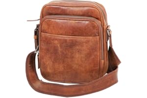 Pochette Gérard Henon Outland Cuir De Vachette Vieilli Pleine Fleur GH 8353