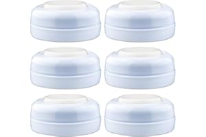 Maymom - Bouchon à vis - Connu comme capuchon de voyage avec disque d'étanchéité réinscriptible - Compatible avec les bouteilles Avent, 6 pièces