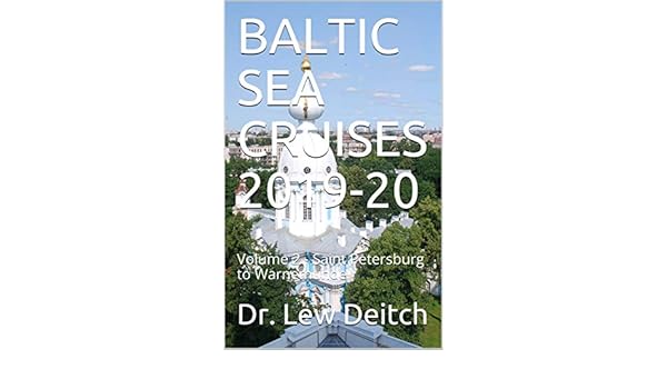 Baltic Sea Cruises 2019 20 Volume 2 Saint Petersburg To