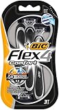 BIC Flex 4 Comfort Men's Razor - Pack of 3