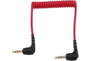 OTOTEC Zamiennik kabla mikrofonowego 3,5 mm kompatybilny z Rode Wireless Go VideoMic GO 2 / VideoMicro 3,5 mm męski na męski TRS do TRS mikrofon audio Aux kabel mikrofonowy