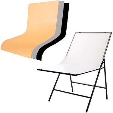 DUCLUS Light Box Fotografico 30x30 Cm, Set Studio Fotografico Portatile