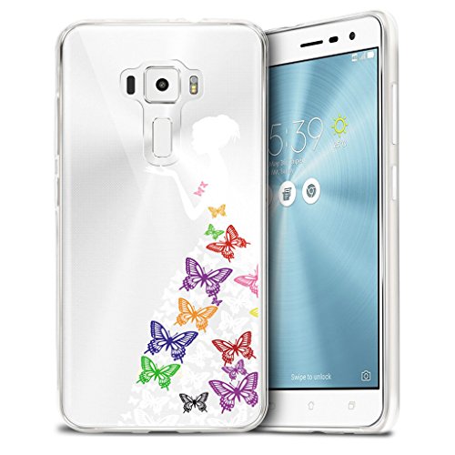 Asus ZenFone 3 ZE552KL Carcasa YIGA Moda Color Mariposa Chica Transparente TPU Gel Cubierta De Silicona Suave Funda Tapa Case Cover para Asus ZenFone 3 ZE552KL 5 5 reviews Asus ZenFone 3 ZE552KL Carcasa YIGA Moda Color Mariposa Chica Transparente TPU Gel Cubierta De Silicona Suave Funda Tapa Case Cover para Asus ZenFone 3 ZE552KL 5 5