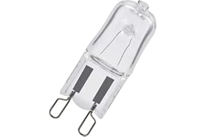 Nartel Pack of 10 x G9 18w=25w 240V Dimmable 210 Lumen C Rated Safety Fused Eco Halogen Clear Bulbs Lamps Capsules (18W = 25W)