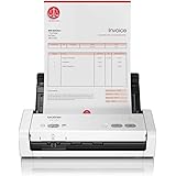 Brother ADS1200 Scanner Compatto Desktop, Portatile, Duplex Dual CIS, Velocità 25 Ppm/50 Ipm, Risoluzione 1.200 Dpi, Adf Da 2