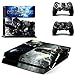 Produktbild Playstation 4 + 2 Controller Aufkleber Schutzfolie Set - Dishonored 2 /PS4