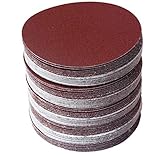 Dameter: 125mm (5 ") 30PCS 5 Pulgadas de 125 mm de Disco de Papel de Lija Disco de Arena de Grano 320/400/600/800/1000/1500 Hook & Loop Disco de Lijado Para Sander Grits