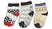 Baby Station 3/Pairs- Carters Multi Color kids Baby Cotton Anti Skid Socks 0-3 Months (Grey/Black) RS.379.00