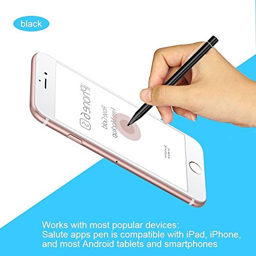 Active Stylus , UM-sky Universal Genauigkeit Pinpoint Active Stylus mit-Tipp für Android/Apple iOS Smartphone/iPad - 2