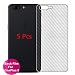 Produktbild Interesting® 5 Stück 3D transparente klare Carbon Fiber Back Screen Schutzfolie für Oneplus 5 A5000