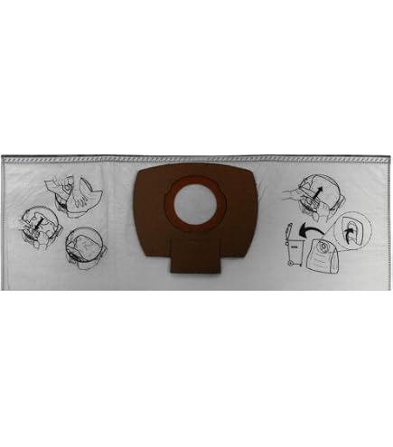 compatible con bolsas de aspiradora bolsas de repuesto 10 piezas + filtro filtro de repuesto filtro de repuesto Makita DVC261