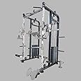 Gym24 Functional Trainer with Smith Machine Home Gym Set-up G24FTS501 (Grey Black) PVC Weight