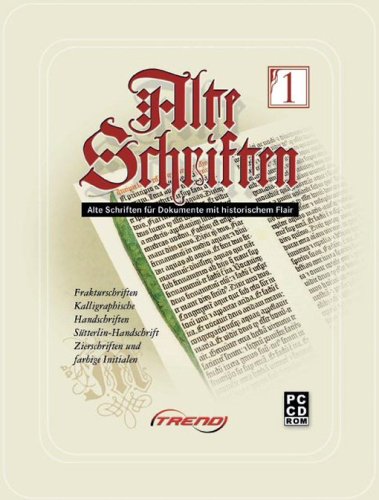 Preisvergleich Produktbild Alte Schriften 1 (Metal-Pack)