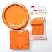 Produktbild Classic Orange Party Supply Pack for 24 Guests- Plates, Napkins, Forks by Walmart
