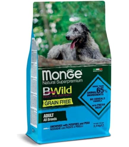 Monge Dog Bwild Adult Mini Duck And Potato 2.5kg Grain Free