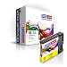 Produktbild 5er Multipack gelb kompatible Druckerpatronen zu Canon PGI-2500XL mit Chip für Canon MAXIFY iB4050 MB5050 MB5350