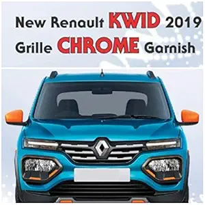 SDR Front Chrome Granish Compatible with Renault Kwid (2019) Set of 6 pcs