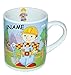Produktbild Espressotasse klein - Bob der Baumeister - Porzellan / Keramik - incl. Namen - Trinktasse mit Henkel Tasse / Becher Porzellantasse - Espresso - Tassen für Kinder Jungen Baustelle Auto Baggi