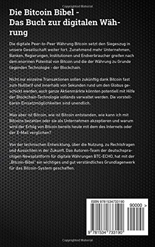 Livres Couvertures de Die Bitcoin Bibel: Das Buch zur digitalen Währung