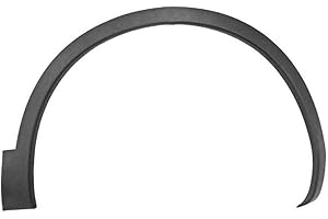 RAS RICAMBI AUTO STORE Modanatura passaruota posteriore destra con clip e bottoni di fissaggio montaggio su parafango, compatibile con NISSAN QASHQAI dal 02/2007 al 12/2009