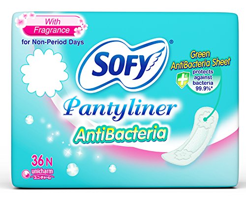 Sofy Anti Bacteria Panty Liner - 36 Pieces RS.140 (22.00% Off) - Amazon