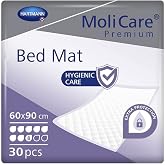 MoliCare Premium BedMat 60x90cm, 30 pcs | Absorbent pads to protect mattresses and other surfaces.