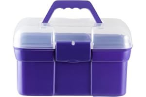 PFIFF 101752 - Caja de limpieza llena de magia de estrellas, color lila