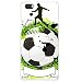 Produktbild OOH!COLOR 025603_sfo006 Fußball mit Muster weiche Silikon TPU Bumper-Hülle für Huaweii P8 Lite klar
