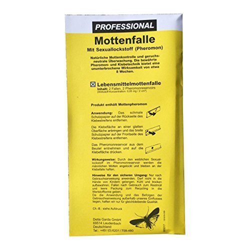 Preisvergleich Produktbild Lebensmittel-Mottenfalle, 2er Packung