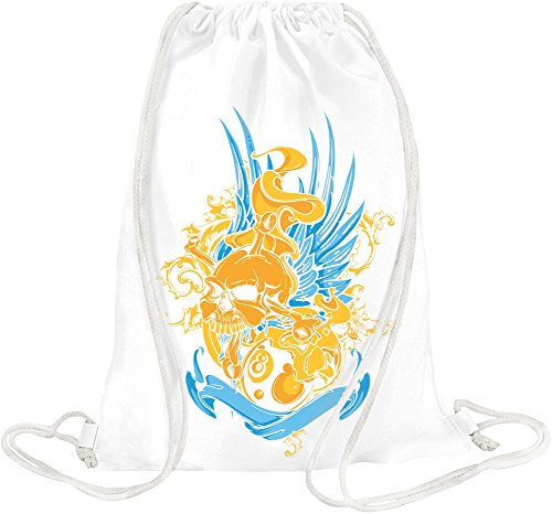 Preisvergleich Produktbild Pool Skull Drawstring bag