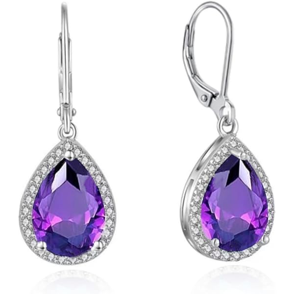 Orecchini Pendenti A Pera Di Diamante CVD Lab Grown Da 8,95 Ct In Oro
