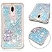 Produktbild Huawei Mate 10 Lite Hülle, YYX Huawei Mate 10 Lite Schutzhülle, Huawei Honor 9i / Nova 2i Hülle, Luxury 3D Bling Glitzer Süße Flüssig Treibsand Flüssigkeit Funkeln Quicksand Klar Transparent Silikon Hülle Ultra Dünn Weich TPU Bumper Handyhülle Stoßfest Anti-Kratz Back Cover für Huawei Mate 10 Lite/Honor 9i/Nova 2i (5.9") - Himmelblau-Spielerischer Elefant