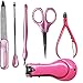 Zinger Manicure Set Contains Scissors, Mini Nail Clippers