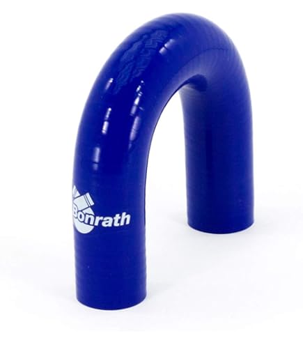 Silikon Hose 45 Grad Silikon Bogen 32mm Blau – Für Kühlmittel, Turbo, Ladeluft | Hochtemperaturbeständig Intercooler Zubehör