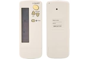 Goshyda Control Remoto De Aire Acondicionado, Resistencia Universal A La Abrasión, Durabilidad, Control Remoto De Aire Acondicionado para Daikin BRC4C151 BRC4C152 BRC4C153 BRC4C158 BRC4C159 BRC4C160