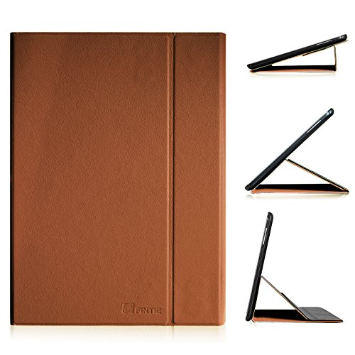 Fintie Samsung Galaxy Tab 4 10.1 Hülle Case - Ultra-schmaler Flip Folio Smart Book Cover Schutzhülle mit Auto Schlaf / Wach Funktion für Samsung Galaxy Tab 4 10.1 SM-T530 SM-T535 Tablet, Braun
