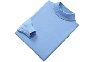 HAMTHUIT Men Wool Sweater Pullover Autumn Winter Half Turtleneck Soft Warm Cashmere Sweater Jumper Knitted Sweaters