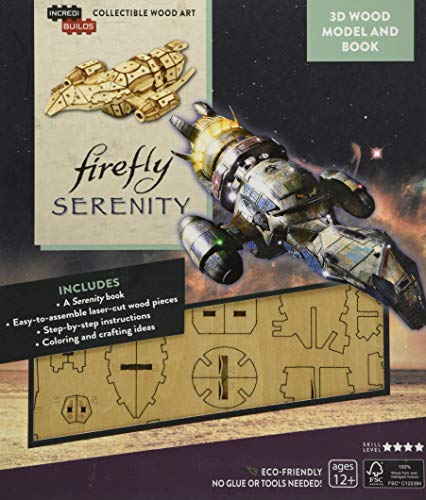Preisvergleich Produktbild IncrediBuilds: Firefly: Serenity 3D Wood Model and Book