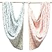 Bambino Mio, Swaddling Blankets, Pink Stars, 2 Pack