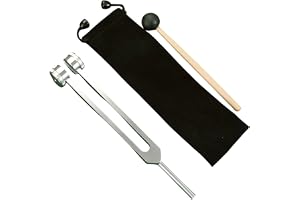 ISKDJBJG 128 Hz Stämgaffel Medicinsk Vägd Biosonic Stämgaffel 128 Hz Medicinsk Stämgaffel för Behandling