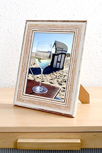 Bilderrahmen Holz | Mein Landhaus | Toskana 13x18cm | Vintage Fotorahmen - 2