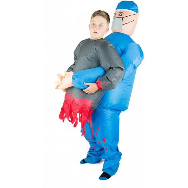 NECA Skibidi Aufblasbares Toilettenkostüm Für Kinder – Inkl. Maske, Perfekt Für Halloween & Mottopartys