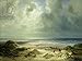 Produktbild Alu-Dibond-Bild 120 x 90 cm: "Dune by Hegoland, Tranquil Sea (oil on canvas)", Bild auf Alu-Dibond