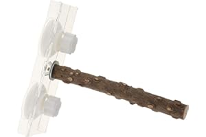 Fovolat Bird Parrot Stand Perches - Bird Play Stand Portable Bird Playground | Training Stand Playpen Bird Toys Exercise for Parakeet Conure Cockatiel Small Birds Cage Accessories