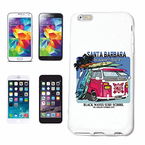 Helene Mobile phone case compatible for iPhone SANTA BARBARA BEACH  SURFING SURFBOARD LONGBOARD SURFING WAVES BEGINNER SHOP Hardcase Protective  Cover